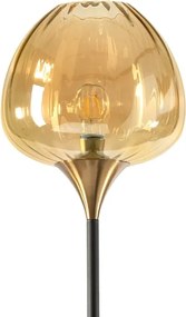 ONLI - Stojacia lampa ELIDE 1xE27/15W/230V čierna/medená