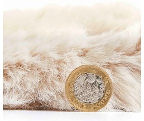 Krémovobiely koberec 60x120 cm Super Teddy – Think Rugs