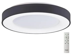 Azzardo AZ4995 - LED Stmievateľné stropné svietidlo SANTANA LED/80W/230V čierna +DO