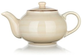 Banquet Keramická kanvica PALAS, 1 l, krémová