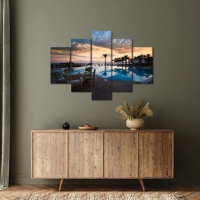 Obraz - Resort pri mori (150x105 cm)
