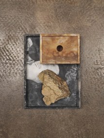 Ferm Living Podnos Mist Charcoal 10 x 15 cm