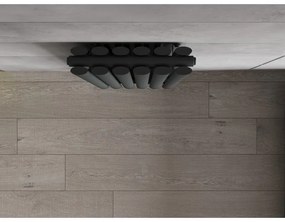 Mexen Dallas, vykurovacie teleso 1600x360 mm, 1039 W, antracitová, W214-1600-360-00-66