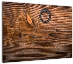 Sklenený obraz textúry dreva (70x50 cm)
