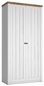 Skriňa Prowansja S2D borovica andersen/dub lefkas