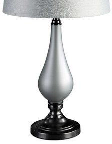 ANJA Dekoračná lampa 33x65 CM strieborná