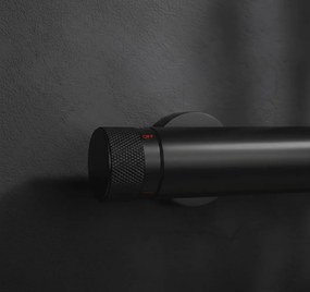 Rea RIVO, sprchová súprava s pákovou batériou, čierna matná, REA-P6623