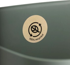 PLASTOVÝ KVETINÁČ CUBI 19X21 CM MÄTOVÁ