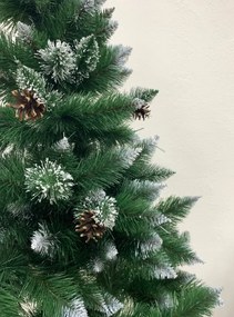 Foxigy Vianočný stromček na pníku Borovica 190cm so Šiškami Luxury Diamond