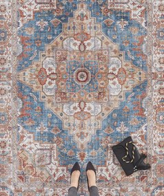 Hanse Home, Kusový koberec Asmar 104014 Jeans blue, 160x230, modrá, obývacia izba