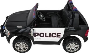 Elektrické autíčko RAM 3500 policajné čierne