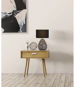 Searchlight EU65420BK - Stolná lampa DEVON 1xE27/60W/230V čierna