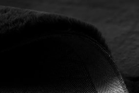 Koberec BUNNY kruh čierny