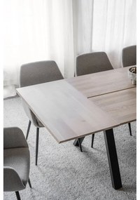 Rozkladací jedálenský stôl s doskou z dubového dreva 220x100 cm Carradale - Rowico