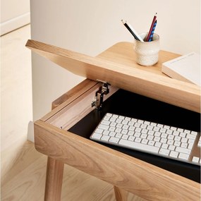 Pracovný stôl s doskou z dubového dreva 110x55.5 cm Home - Hammel Furniture