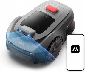 Mova ViAX 250 Robotická kosačka bez kábla 250 m² Ai Mapovanie Vyhýbanie sa prekážkam
