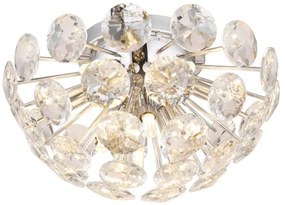 Globo 16047DC - Stropné svietidlo VIRINA 10xG9/7W/230V lesklý chróm pr. 39 cm