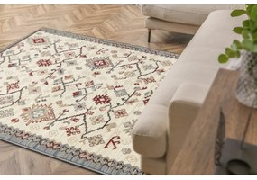 Vlnený kusový koberec Zenat béžový 120x160cm