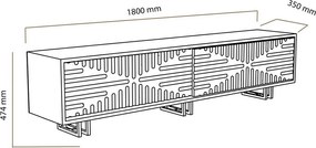 Stojan na televízor Askak White