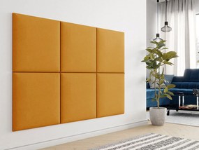 Čalúnený nástenný panel Pag 60x60, Farba čalúnenia:: ekokoža Soft 011 (čierna)