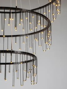 LED stmievateľný Luster Stellar 3 čierna