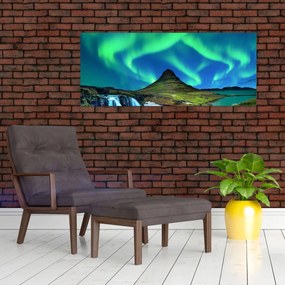 Obraz - Kirkjufell, Island (120x50 cm)