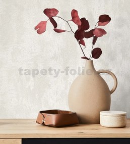 Vliesové tapety na stenu City Glow 34272, rozmer 10,05 m x 0,53 m, benátsky štuk biela, A.S.Création