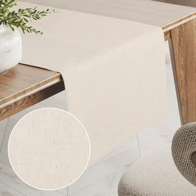 Biante Dekoračný behúň na stôl PM-117 Svetlá režná 20x120 cm