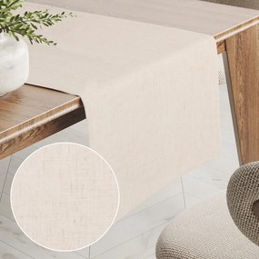 Biante Dekoračný behúň na stôl PM-117 Svetlá režná 20x140 cm