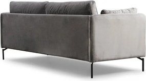 Třímístná pohovka Sino 217 cm šedá