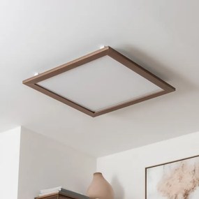 Brilagi - Stmievateľné LED svietidlo SLIMFRAME WOOD LED/58W/230V 64x64 cm + DO