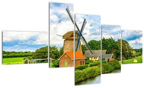 Obraz veterného mlyna