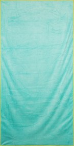 RÝCHLOSCHNÚCA PLÁŽOVÁ OSUŠKA Z MIKROVLÁKNA IGA 80X160 CM SVETLOTYRKYSOVÁ
