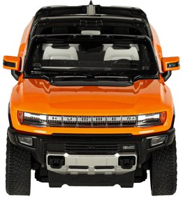 KIK Rastar 93000 Hummer EV RC auto na diaľkové ovládanie, 1:16, oranžové
