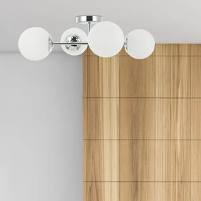 Prisadený luster MADDIE 4xE14/5W/230V lesklý chróm