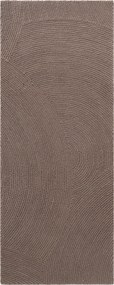 Hanse Home, Behúň Calmio 106219 Taupe, 80x200, hnedá, obývacia izba