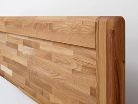 BMB ADRIANA FAMILY - masívna dubová posteľ 180 x 200 cm, dub masív