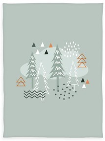 Herding Dečka pro miminka Nordic forest 75x100 cm