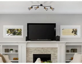 Globo 54814-4 - Bodové svietidlo PURRA 4xE14/40W/230V