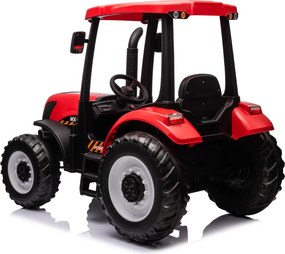 LEAN CARS A011 Červený batériový traktor 24V
