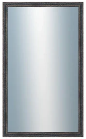 DANTIK - Zrkadlo v rámu, rozmer s rámom 60x100 cm z lišty LYON čierna (2705)
