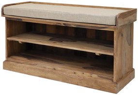 furniture-nabytek.cz - Botník z masívu 105x60x40 z dreva palisander