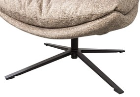 Otočné kreslo v prírodnej farbe Arve – WOOOD