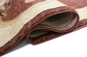 TA Koberec A166A HNEDÝ ATLAS PP Rozmer: 70x200 cm