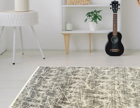 BE Koberec Creante 55064 GREY – sivý obdĺžnikový Rozmer: 240x330 cm