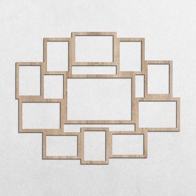 DUBLEZ | Veľký fotorámik na viac fotiek na stenu