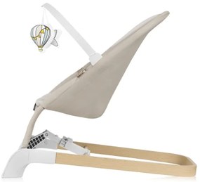 Lionelo - Detská hojdačka LILAC béžová