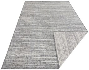 ELLE Decoration, Kusový koberec Gemini 105543 Silver z kolekcie Elle – na von aj na doma, 120x170, šedá, chodba / predsieň