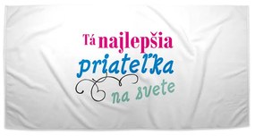 Sablio Uterák Tá najlepšia priateľka na svete - 30x50 cm