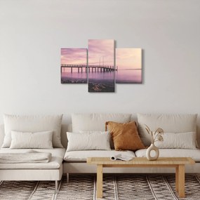 Obraz - Prístav (90x60 cm)